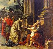 Jacques-Louis David Belisarius Begging for Alms Spain oil painting artist